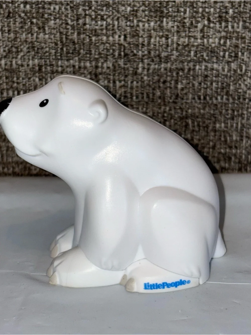 Fisher Price Little People White POLAR BEAR Choo Choo Zoo Train Replacement 2018